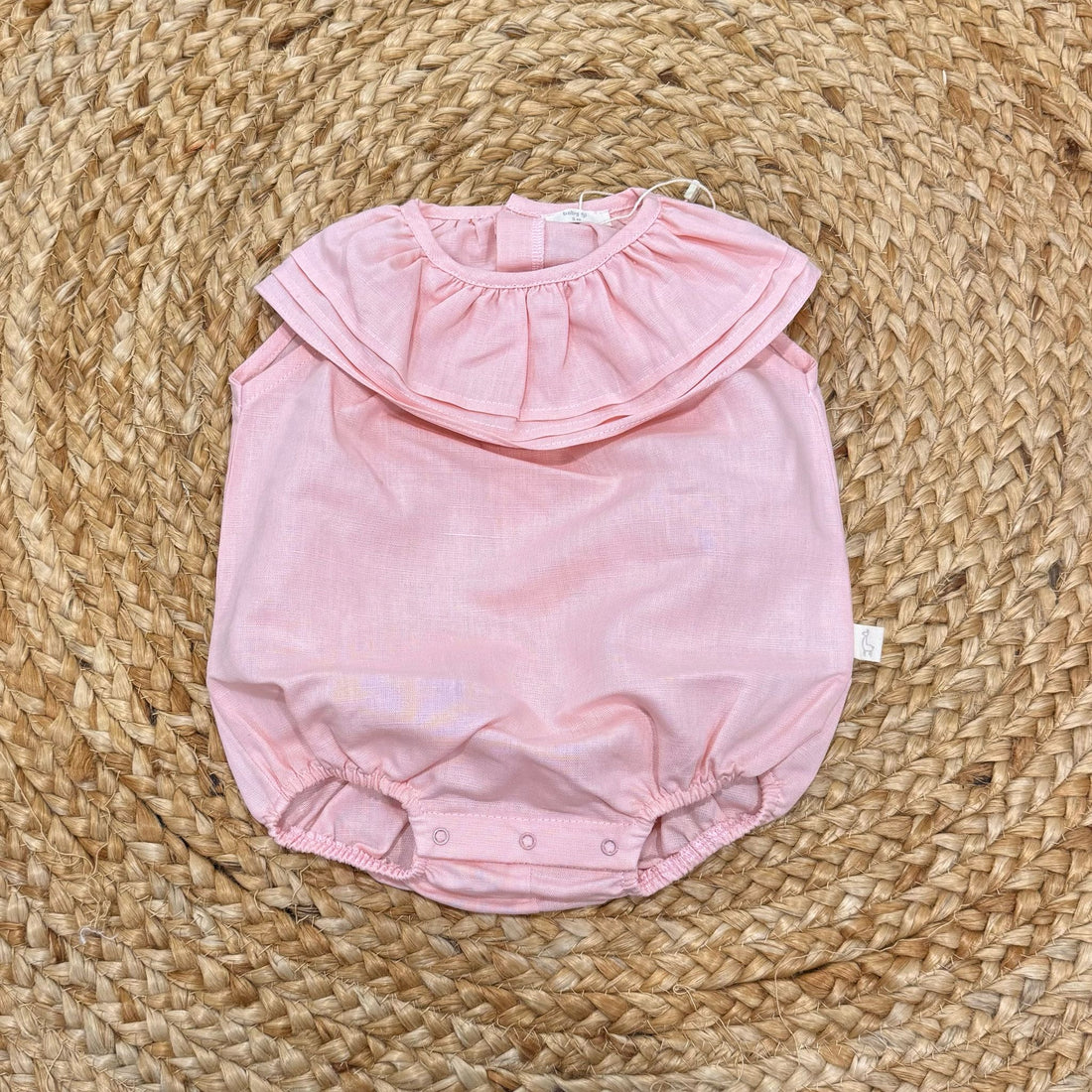 Baby Gi Pagliaccetto Misto Lino - Anima Kids