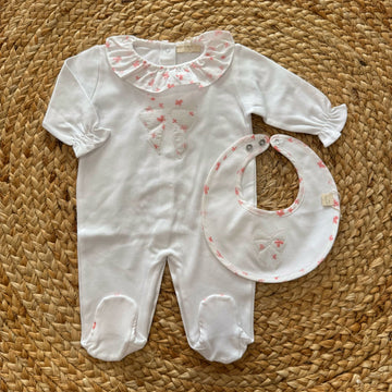 Baby Gi Tutina in cotone Floreale - Anima Kids