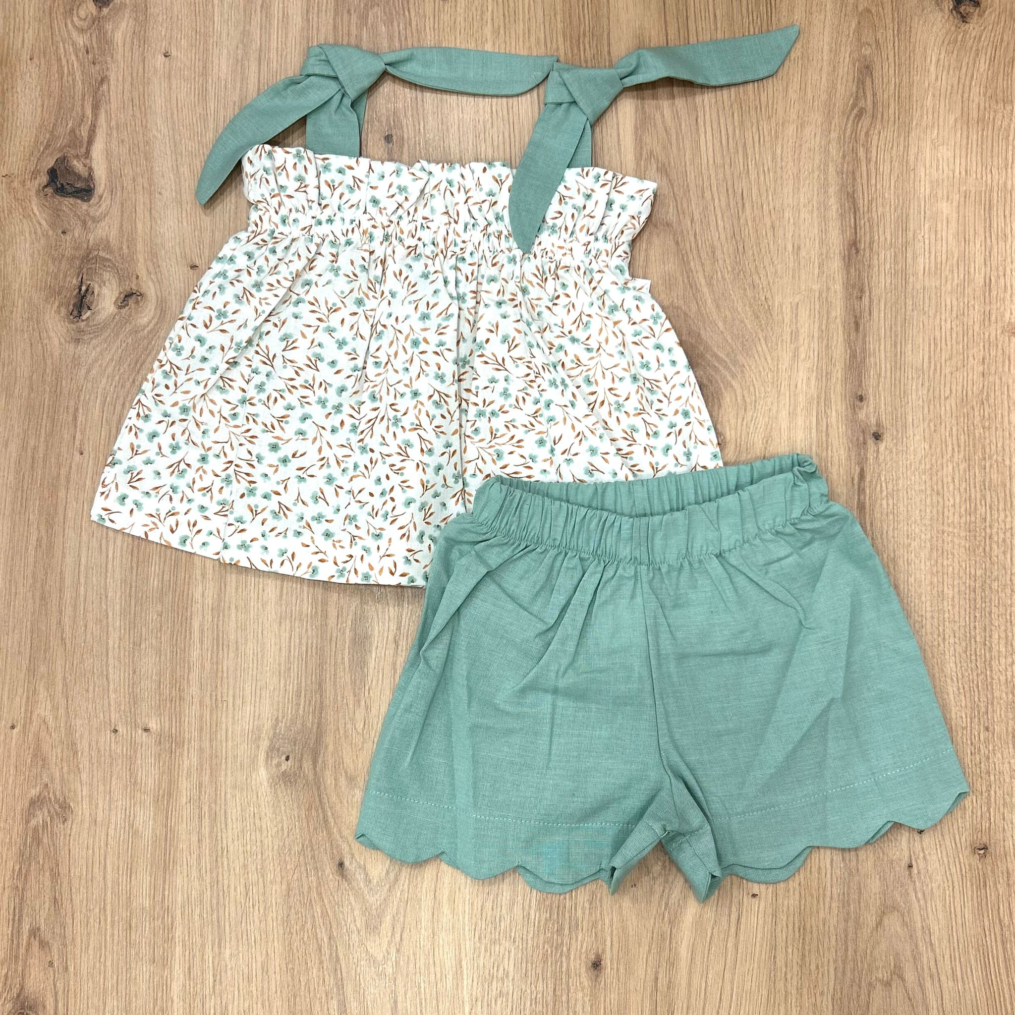 BabyVip completino floreale - Anima Kids