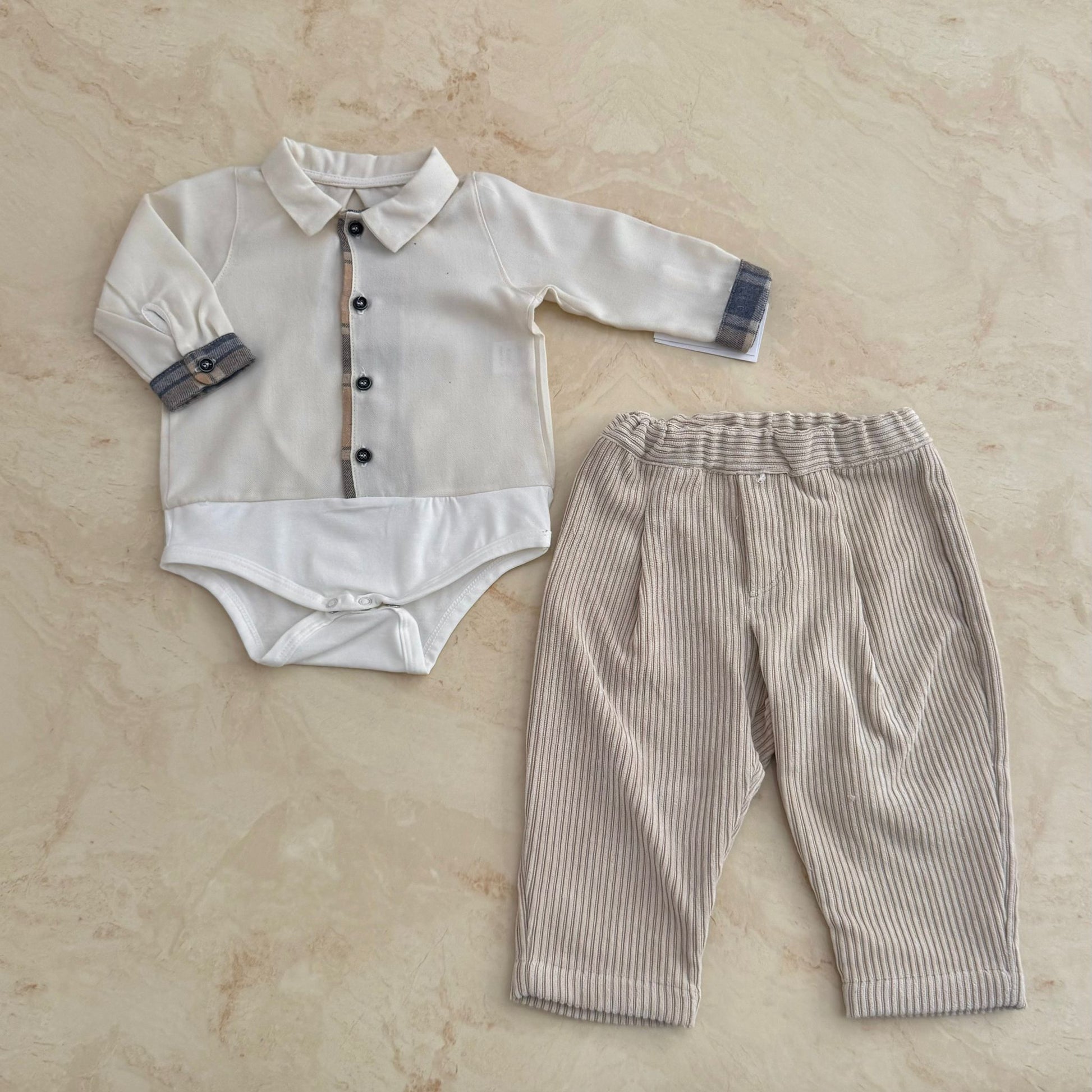 BabyVip Completino in Velluto - Anima Kids