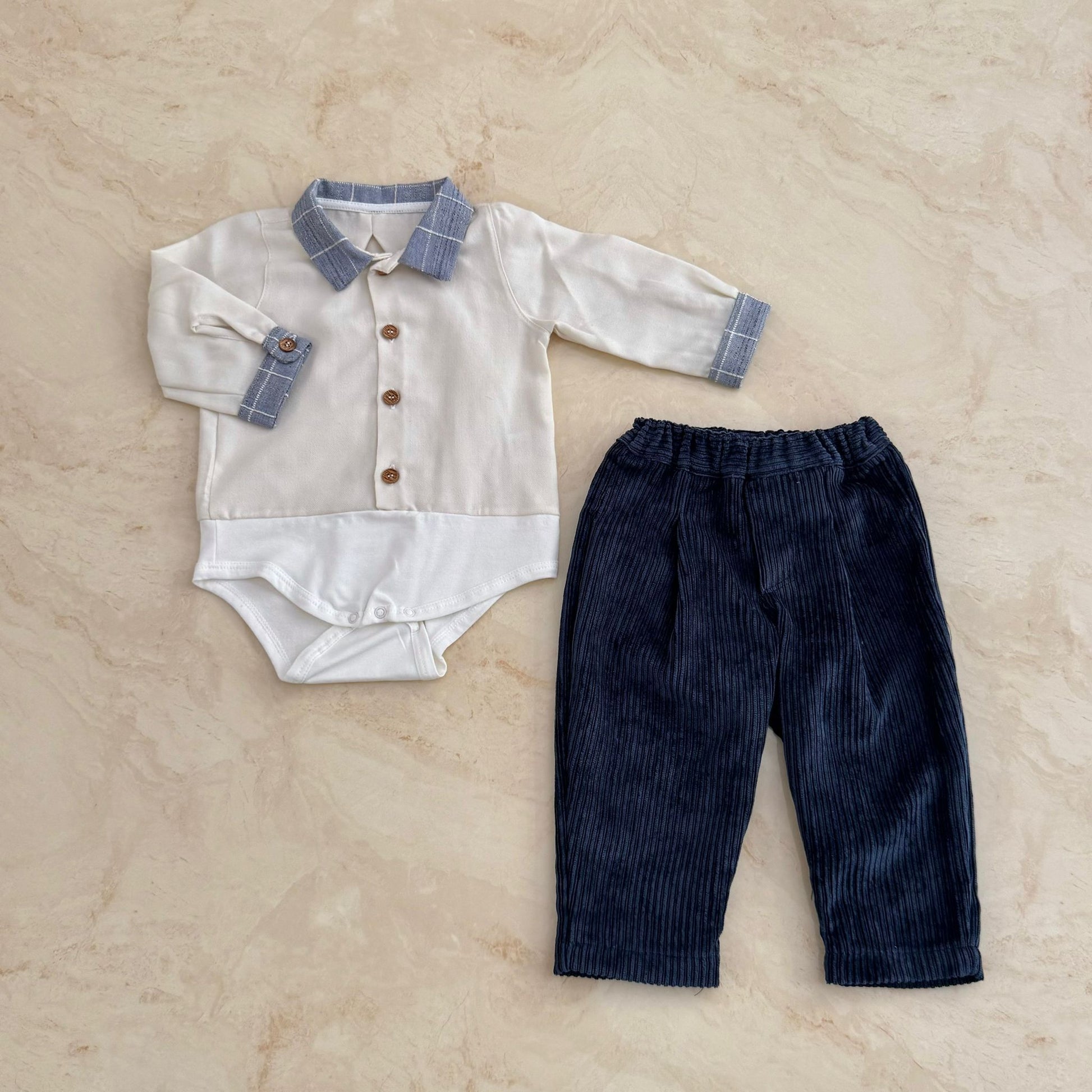 BabyVip Completino in Velluto - Anima Kids