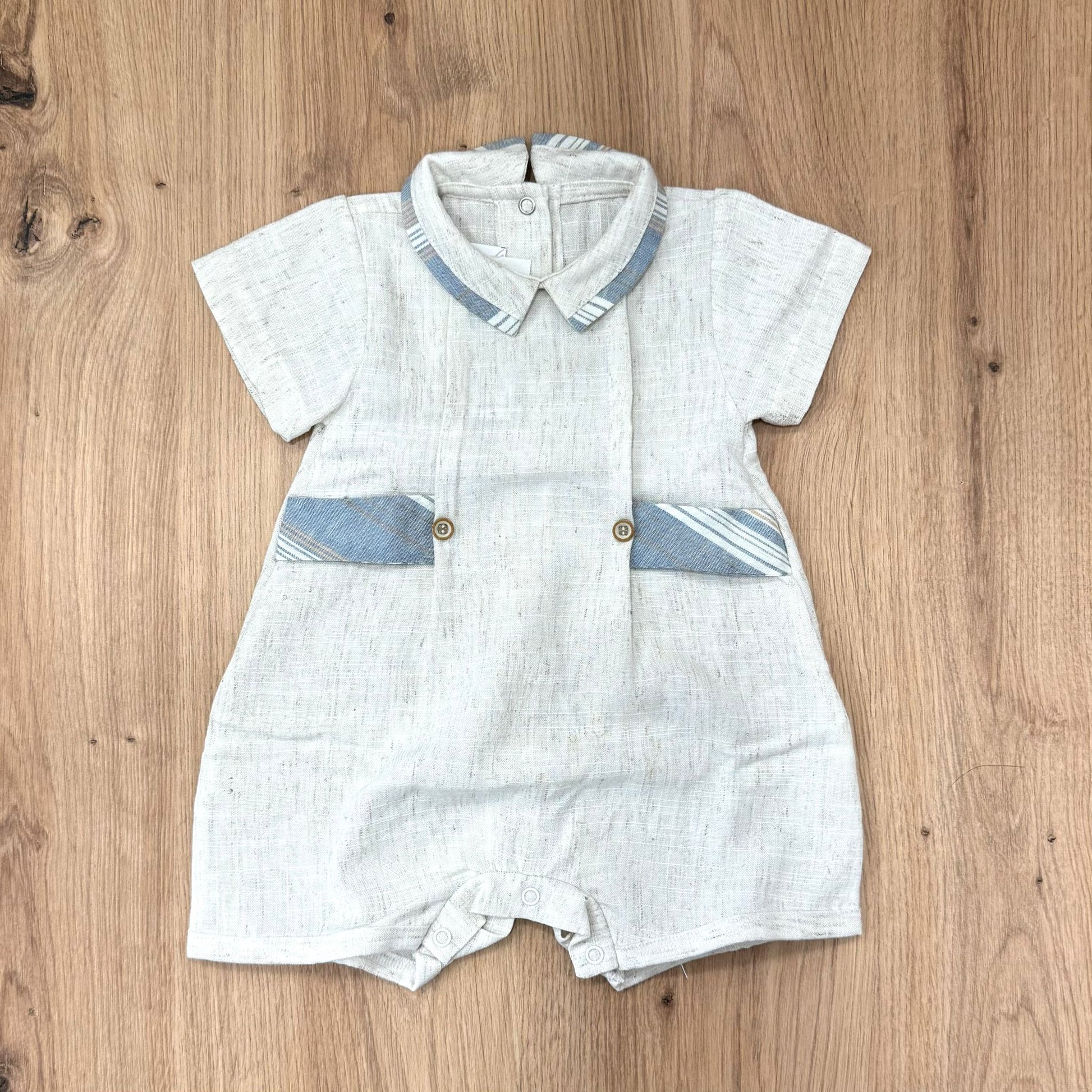 BabyVip pagliaccetto in lino - Anima Kids