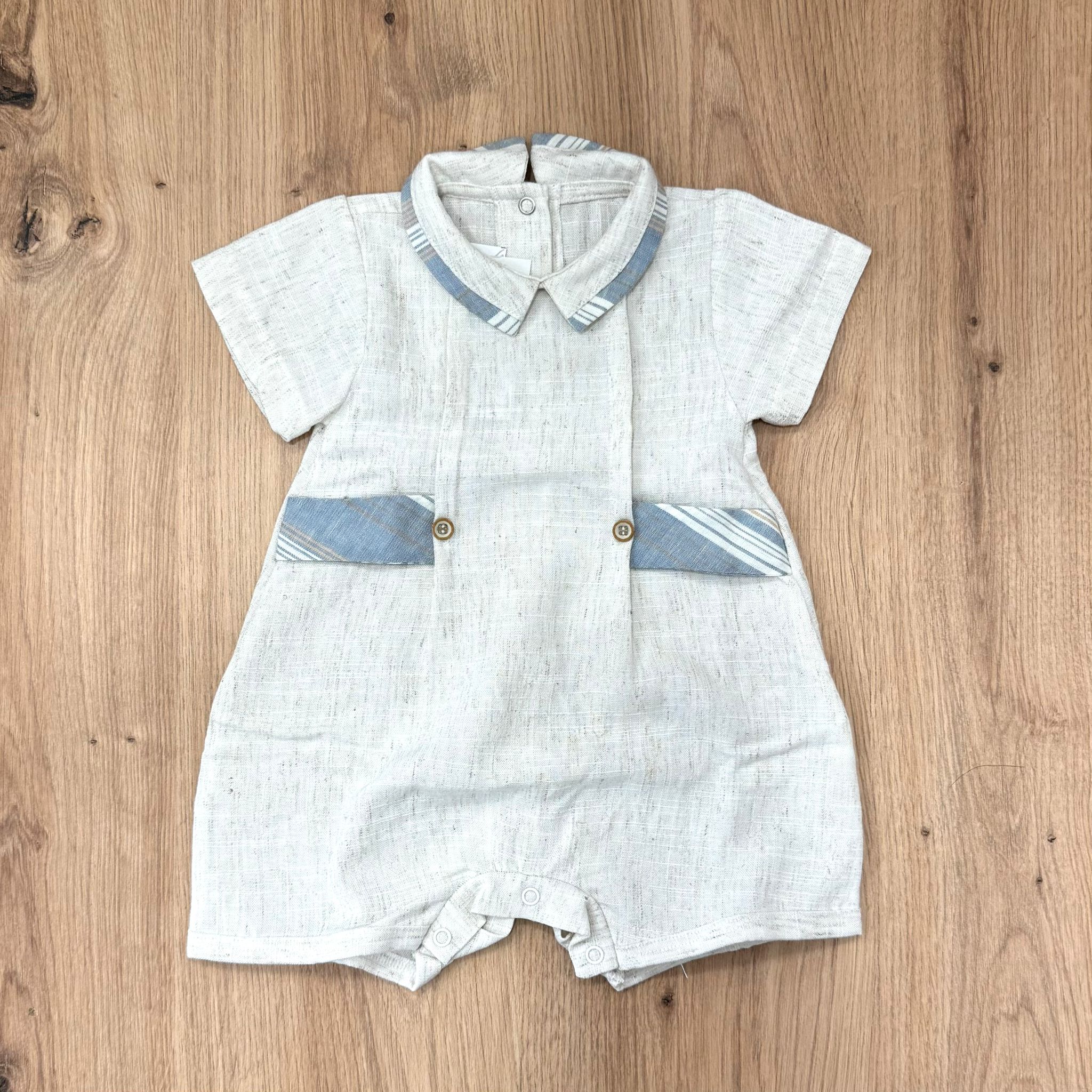 BabyVip pagliaccetto in lino - Anima Kids