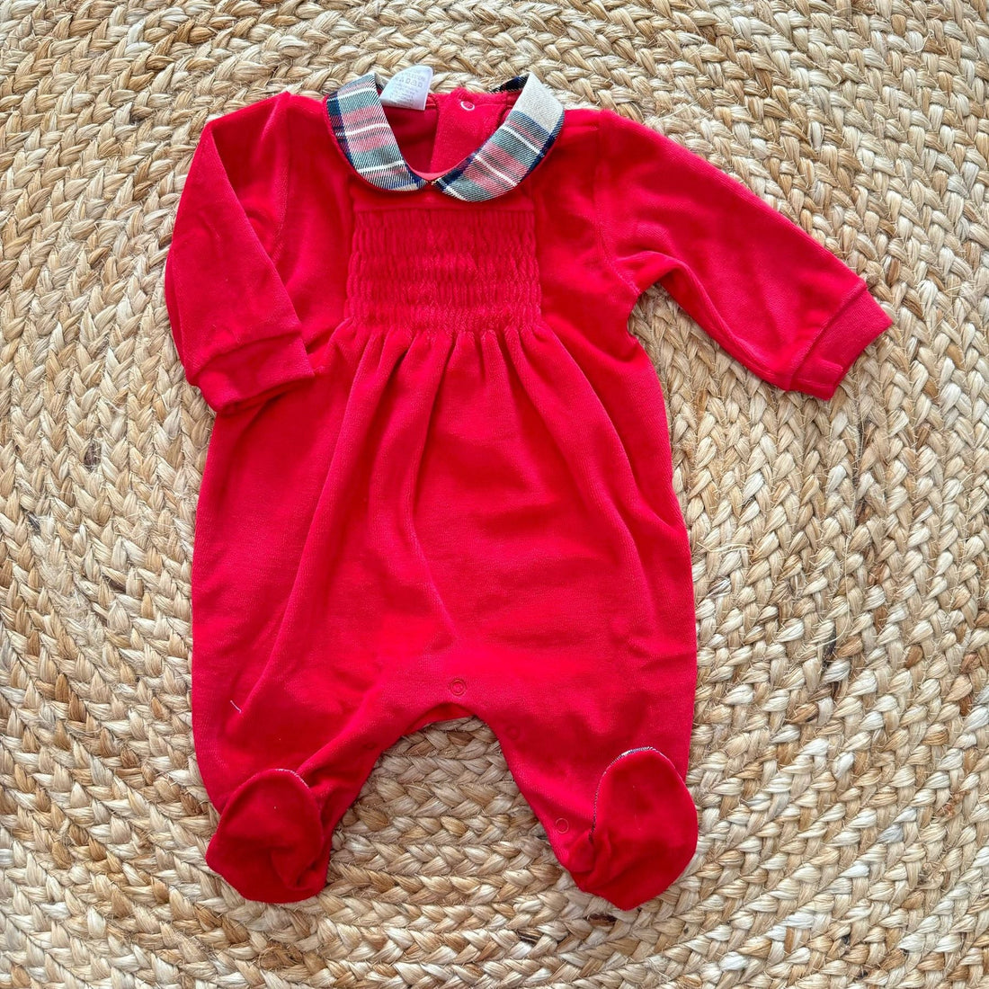 BabyVip Tutina Con collo Tartan - Anima Kids