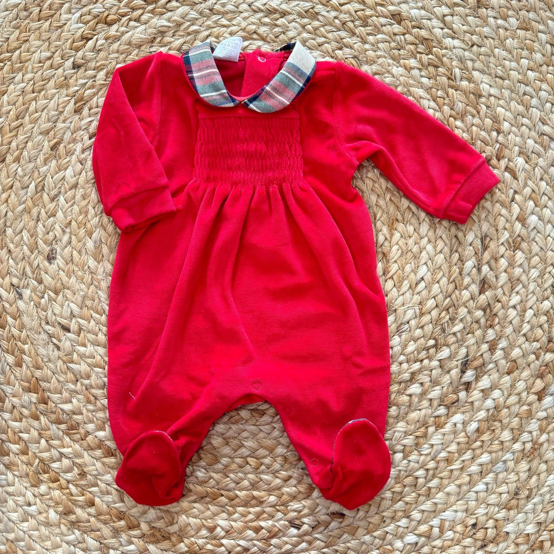 BabyVip Tutina Con collo Tartan - Anima Kids