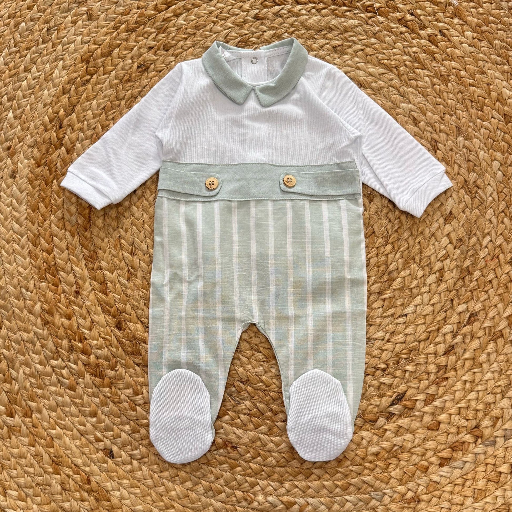 BabyVip Tutina in cotone A righe - Anima Kids