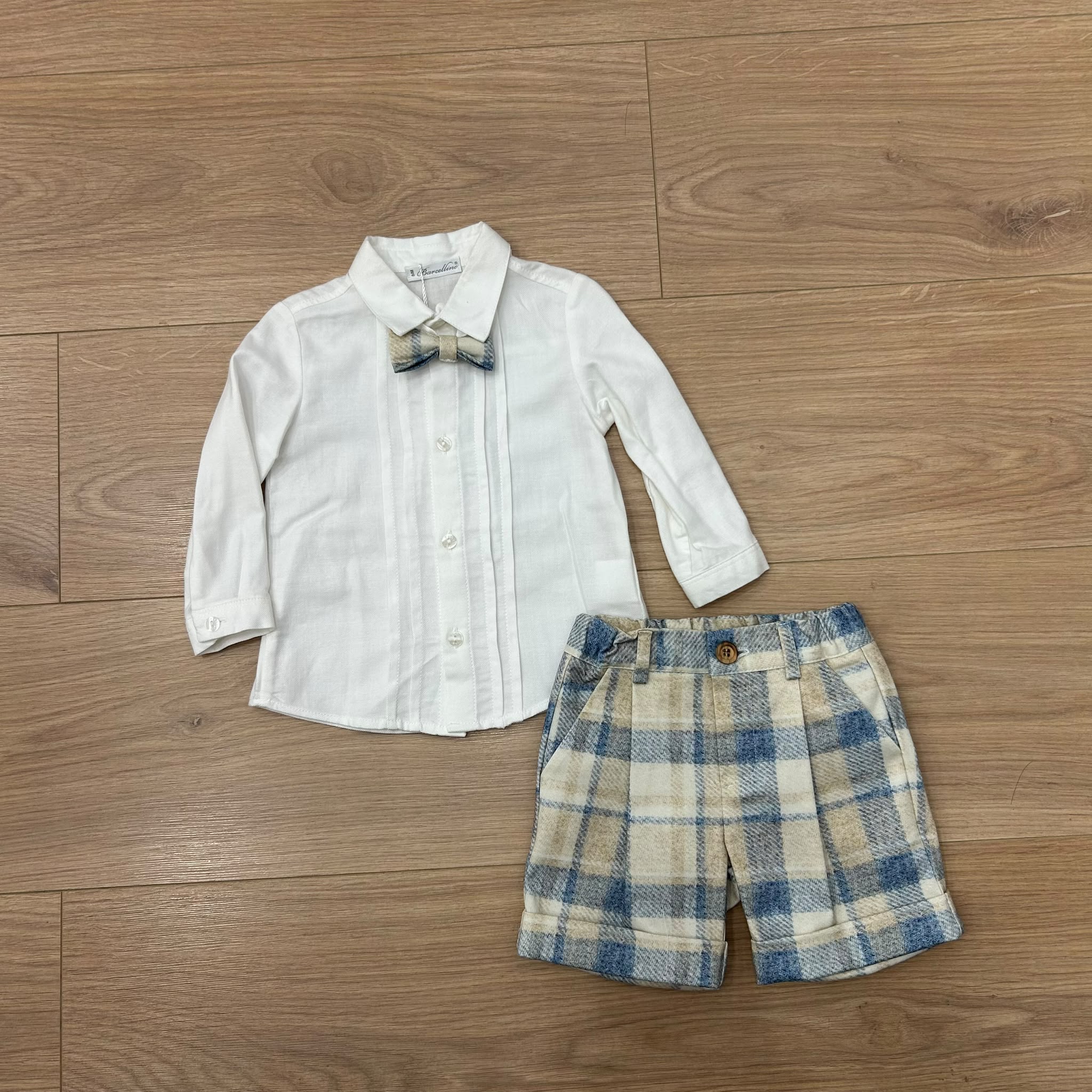 Barcellino completino a quadri - Anima Kids