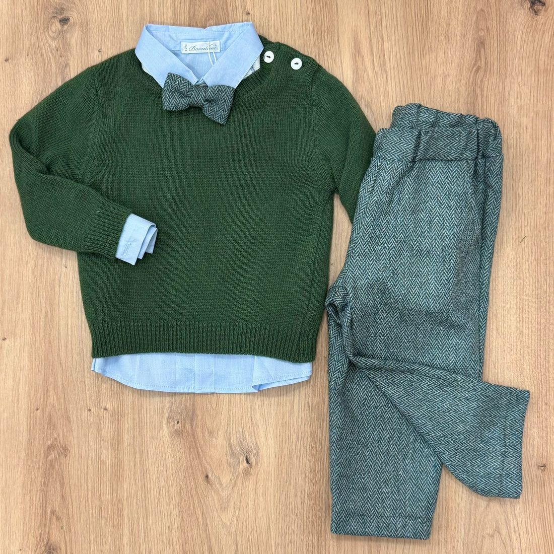 Barcellino completino con papillon - Anima Kids