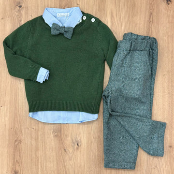 Barcellino completino con papillon - Anima Kids