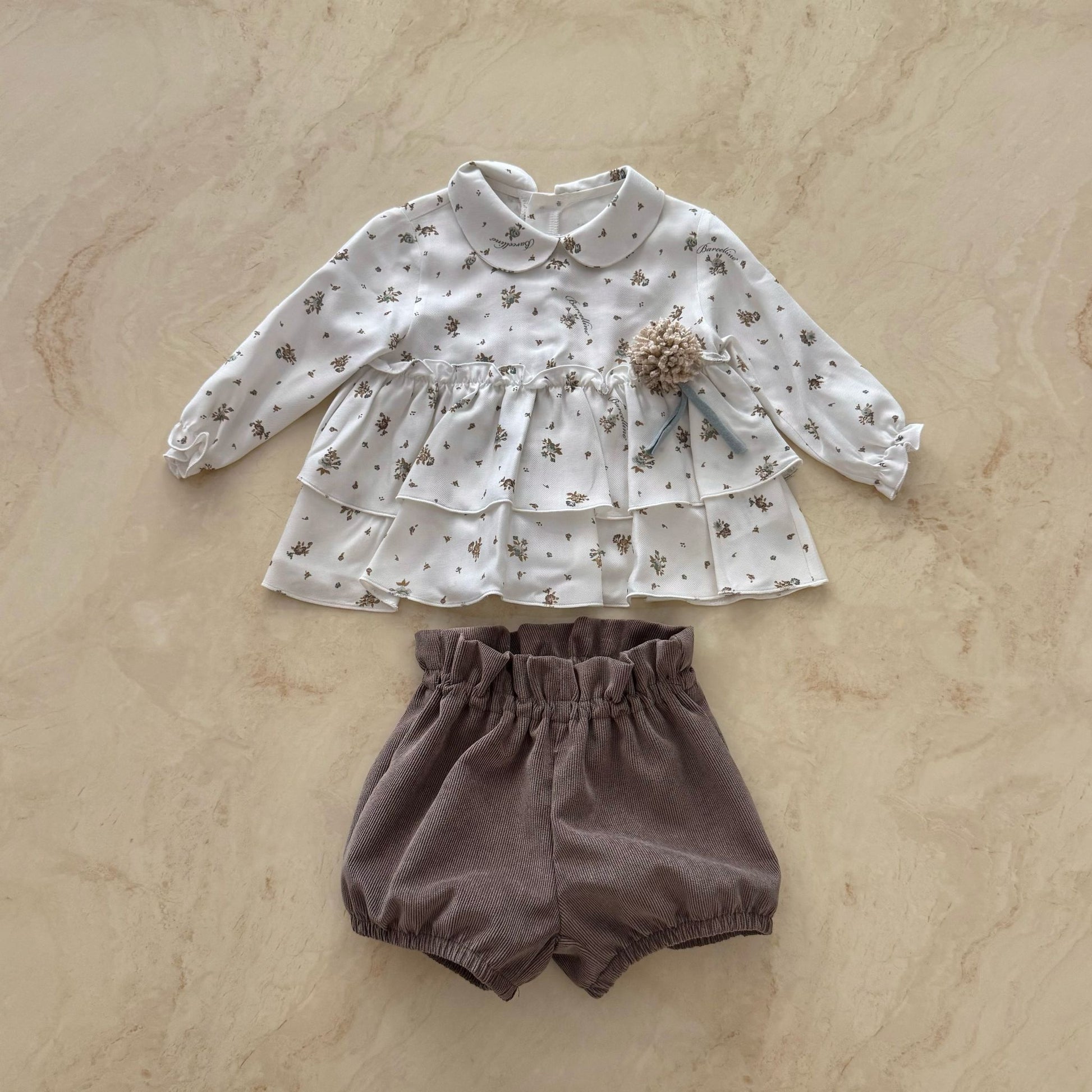 Barcellino Completino Floreale - Anima Kids