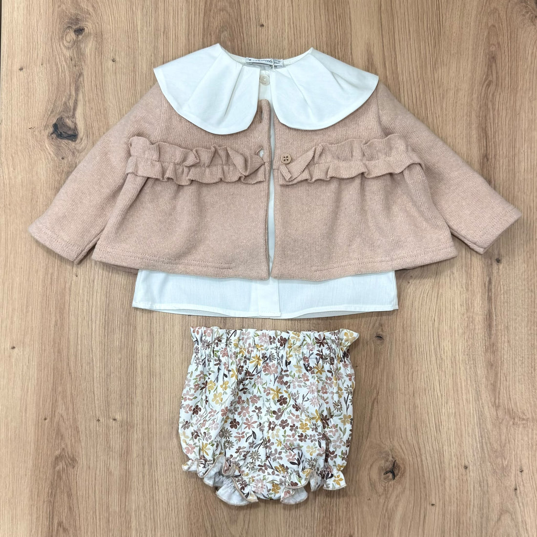 Barcellino completino floreale - Anima Kids