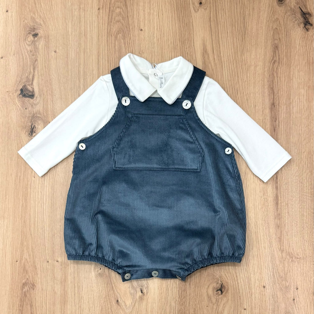 Barcellino completino in velluto - Anima Kids
