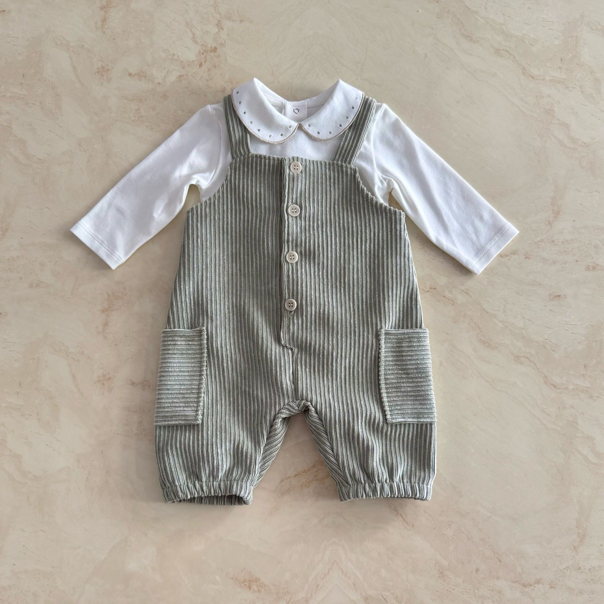 Barcellino Completino in Velluto - Anima Kids