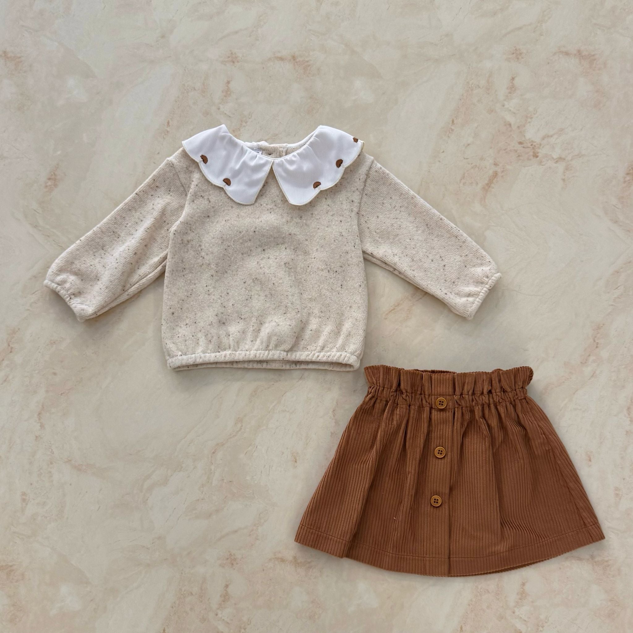 Barcellino Completino in Velluto - Anima Kids