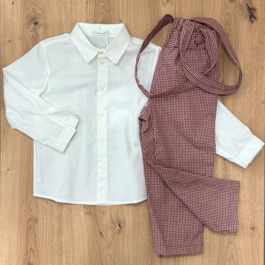 Barcellino completino pied de poule - Anima Kids