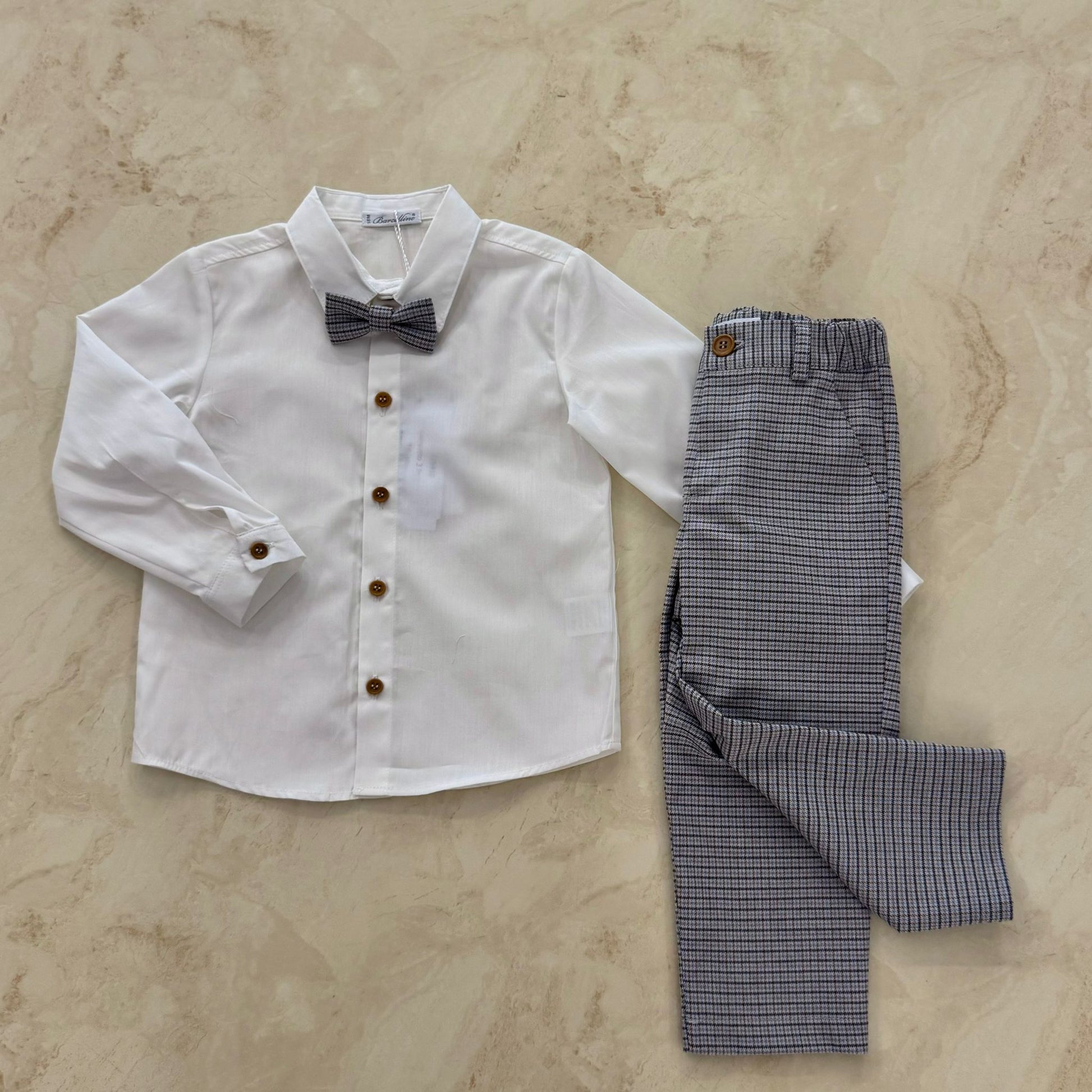 Barcellino Completino Pied de poule - Anima Kids