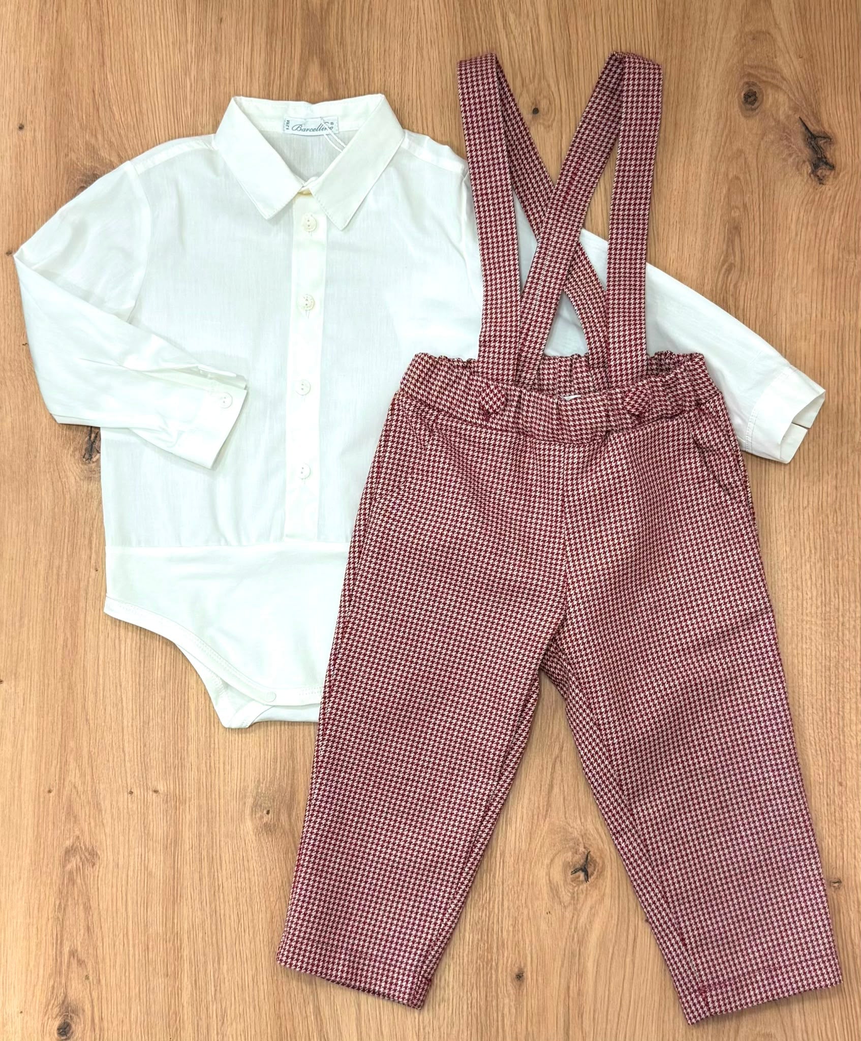 Barcellino completino pied de poule - Anima Kids