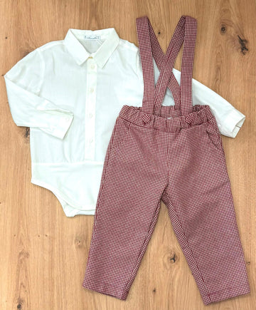 Barcellino completino pied de poule - Anima Kids