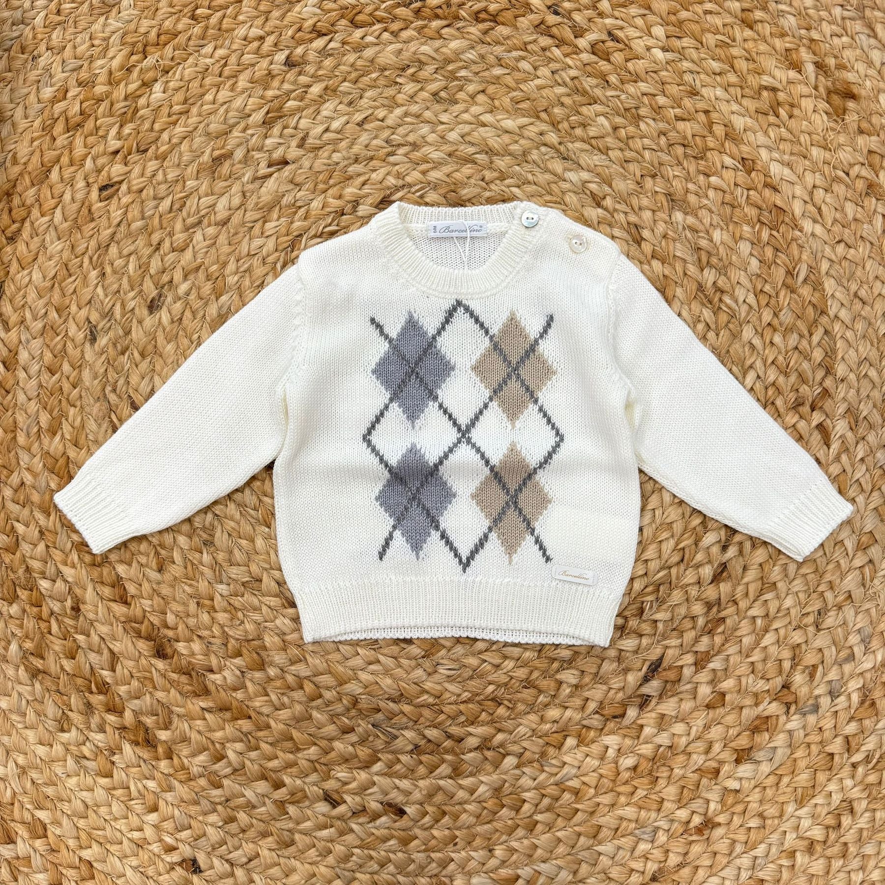 Barcellino Maglioncino Misto Lana - Anima Kids