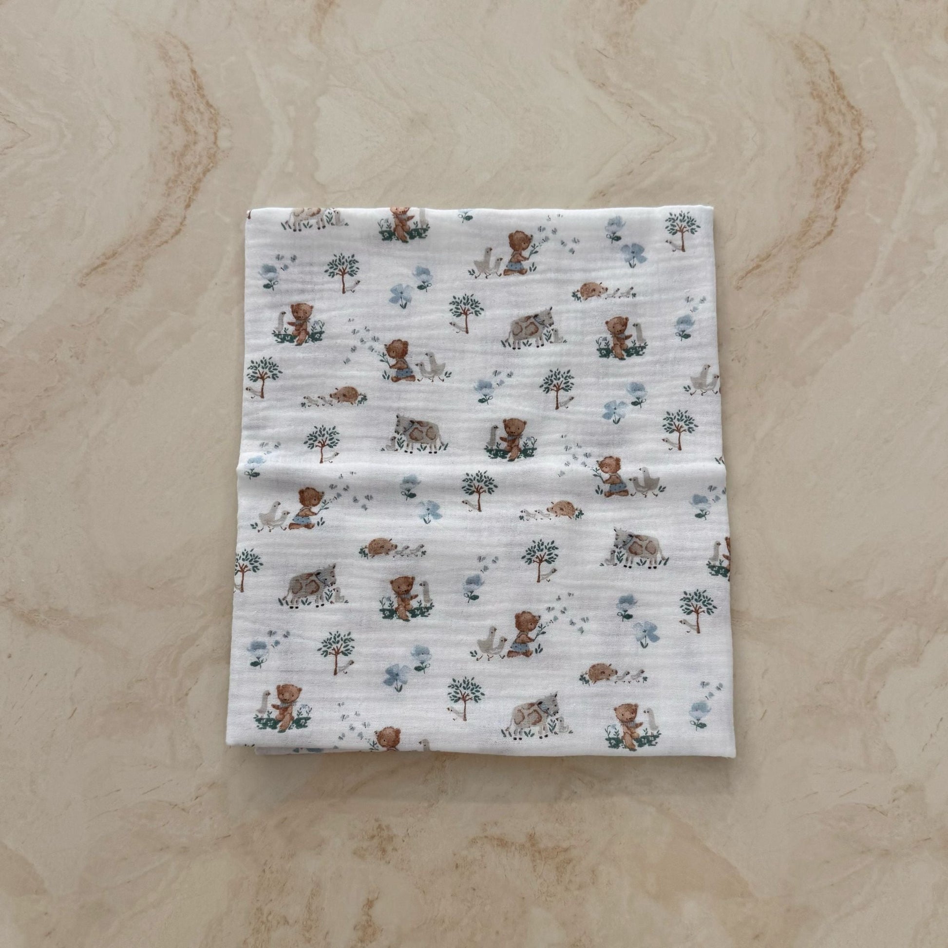 Barcellino Mussola Animaletti - Anima Kids