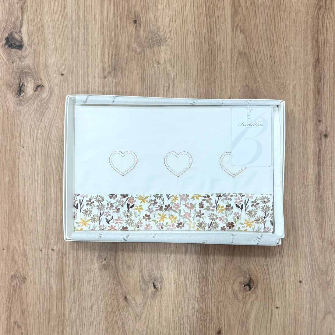 Barcellino set lenzuolino cuori - Anima Kids