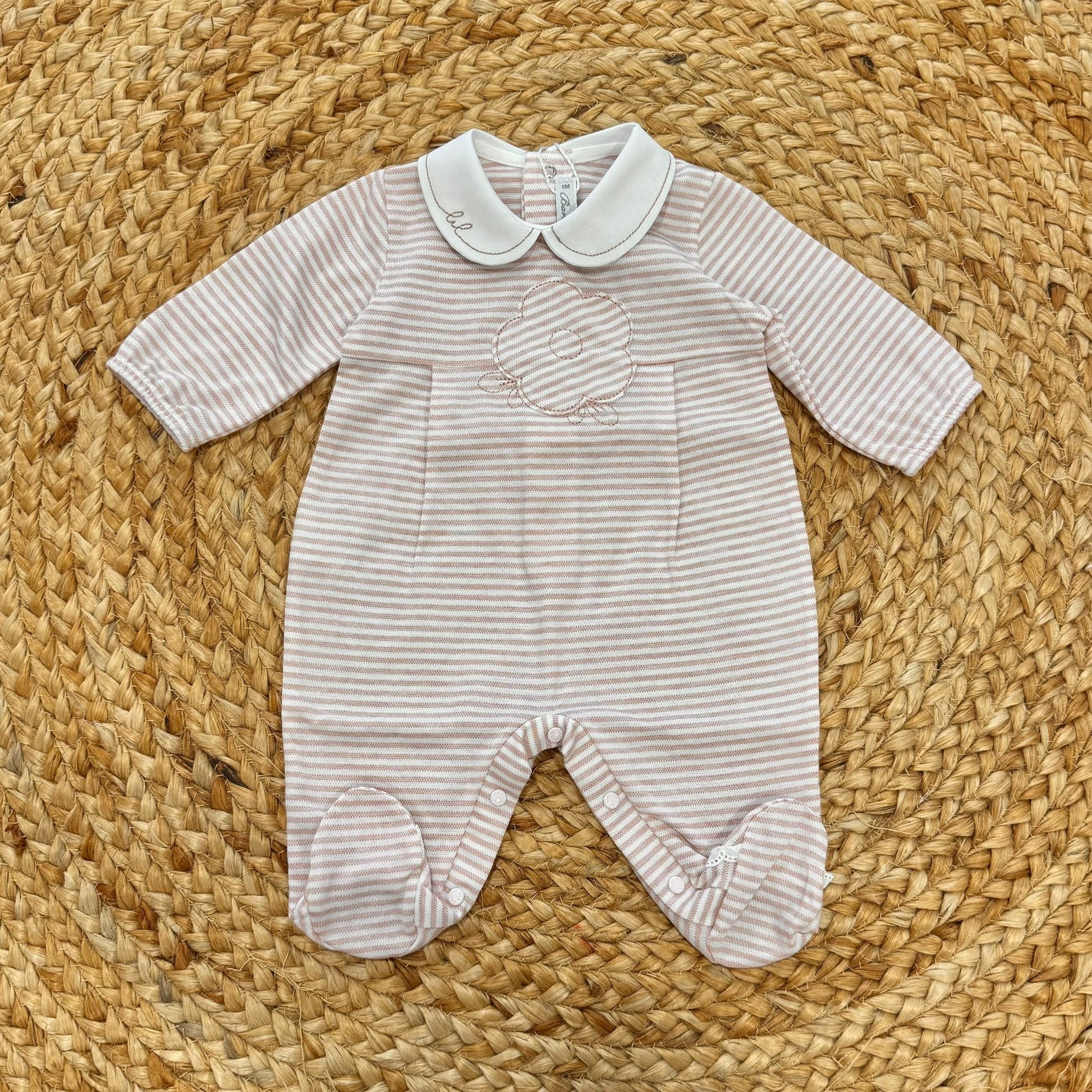 Barcellino Tutina in cotone A righe - Anima Kids