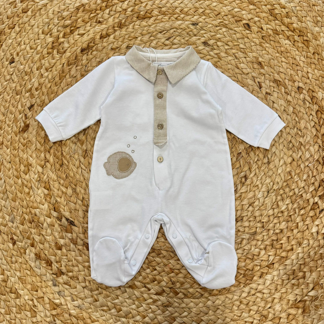 Barcellino Tutina in cotone Pesciolino - Anima Kids