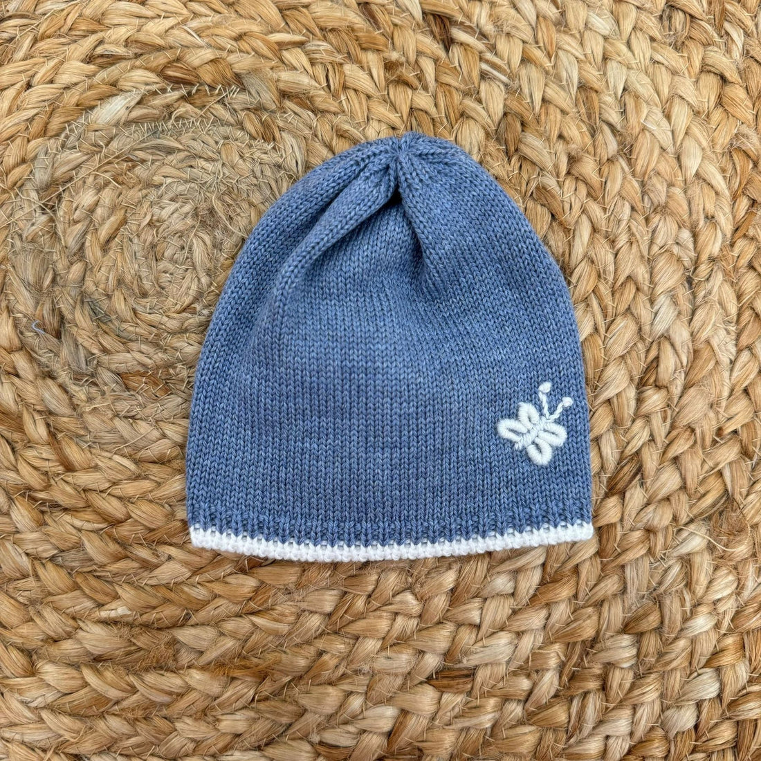 Bèbè di Almy Cappellino in Lana Con Ricamo - Anima Kids