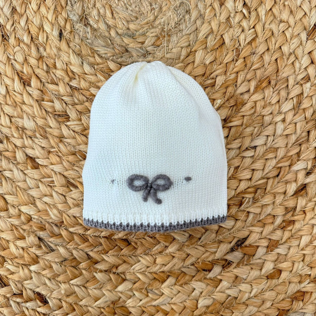 Bèbè di Almy Cappellino in Lana Nodo d'amore - Anima Kids