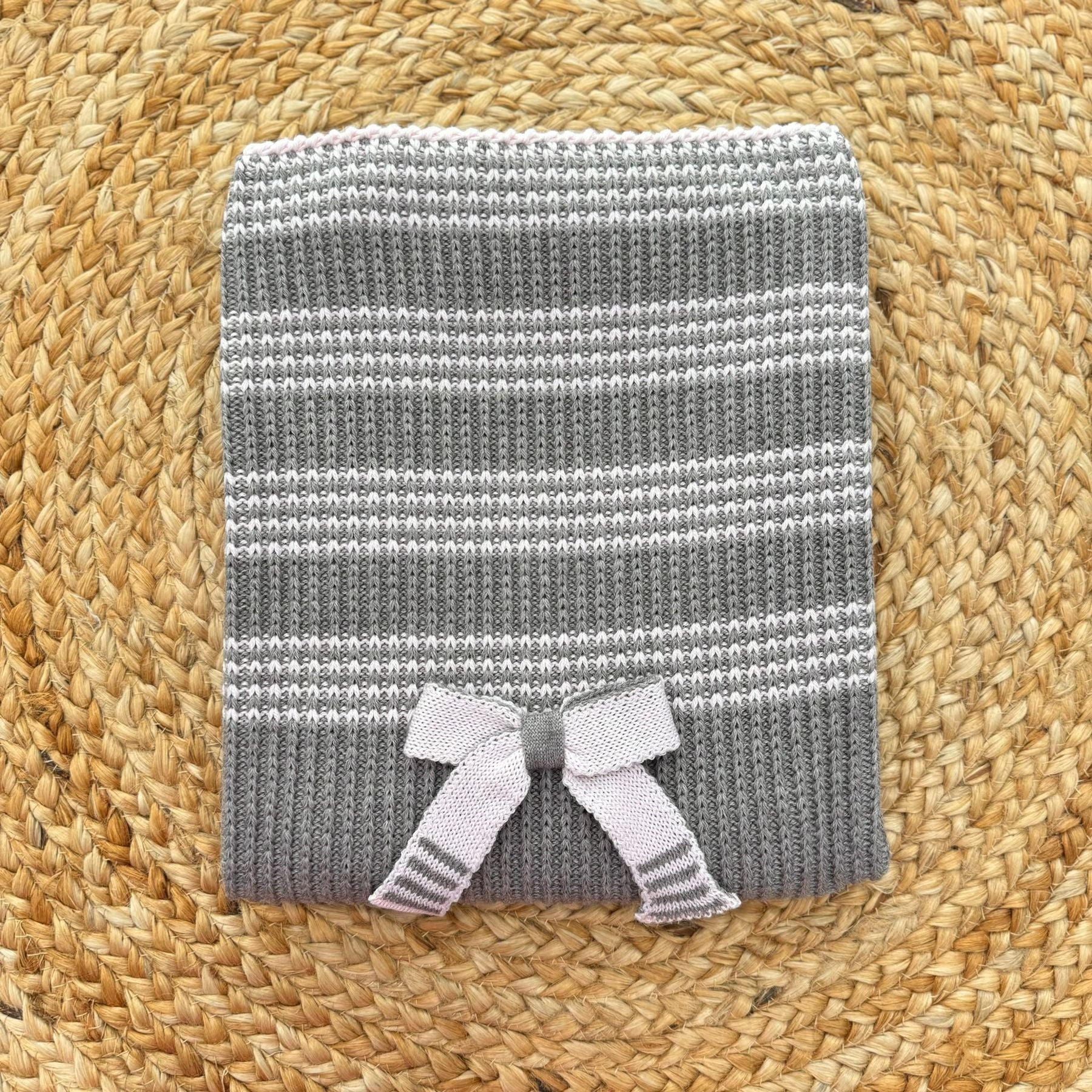 Bèbè di Almy Copertina in Lana Con Fiocchi - Anima Kids