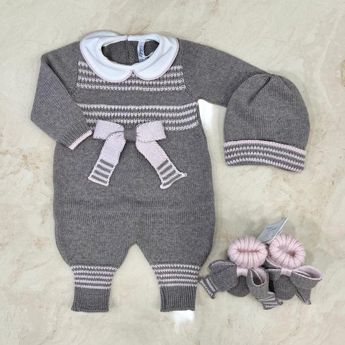 Bèbè di Almy Set Nascita in Lana - Anima Kids