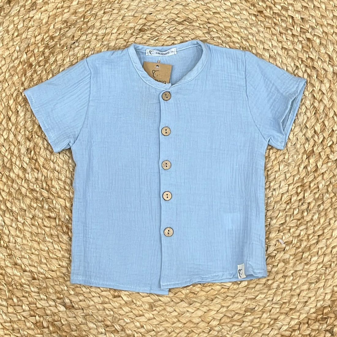 Calamaro Camicina in Cotone Organico - Anima Kids