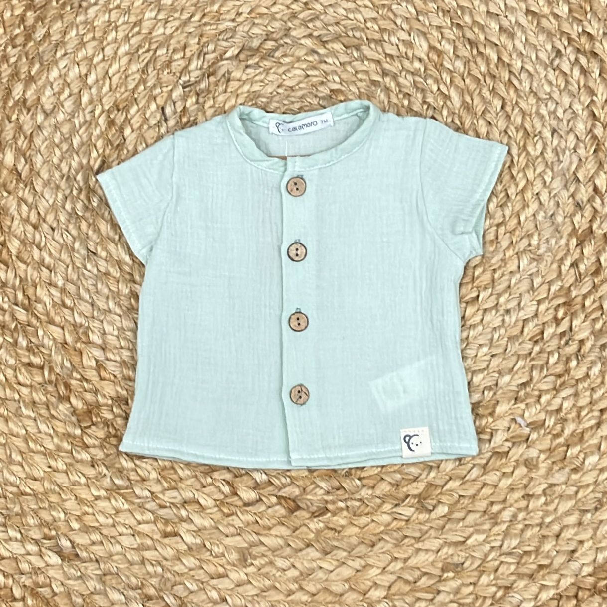 Calamaro Camicina in Cotone Organico - Anima Kids