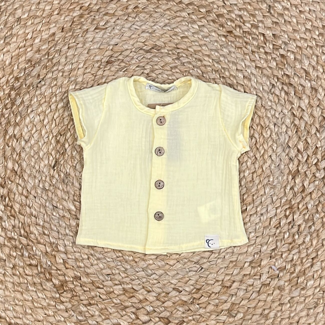 Calamaro Camicina in Cotone Organico - Anima Kids
