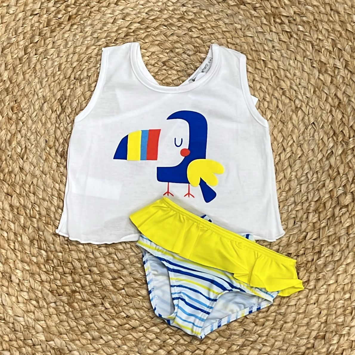 Calamaro Canotta con costumino Pappagallo - Anima Kids