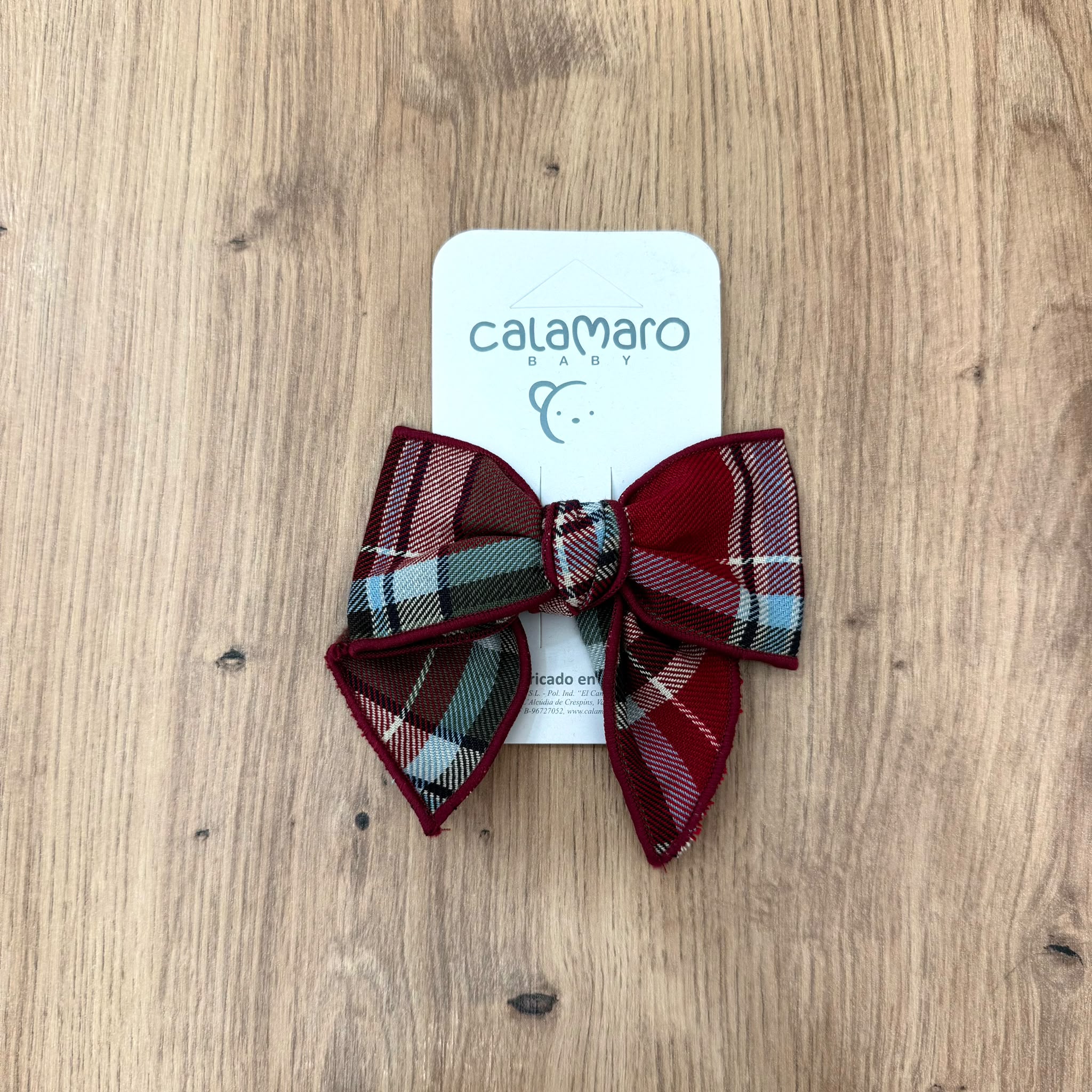 Calamaro clip tartan - Anima Kids