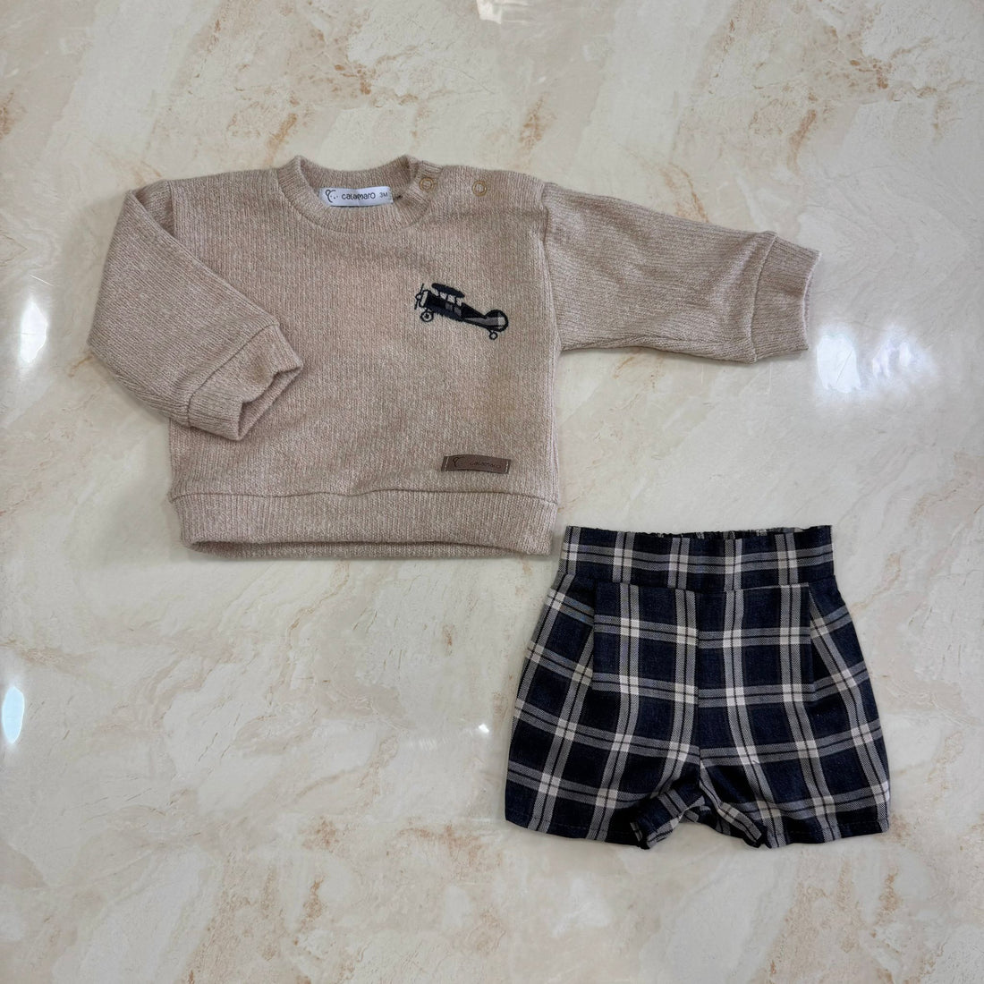 Calamaro Completino A quadri - Anima Kids