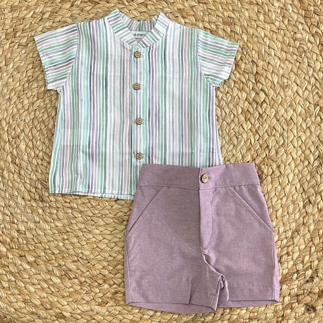 Calamaro Completino A righe - Anima Kids