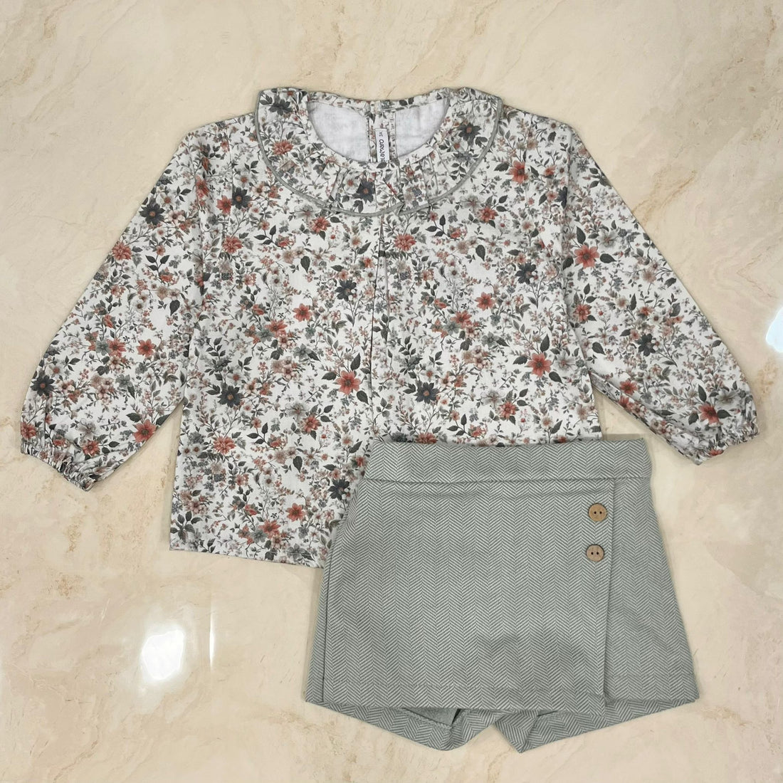 Calamaro Completino Floreale - Anima Kids