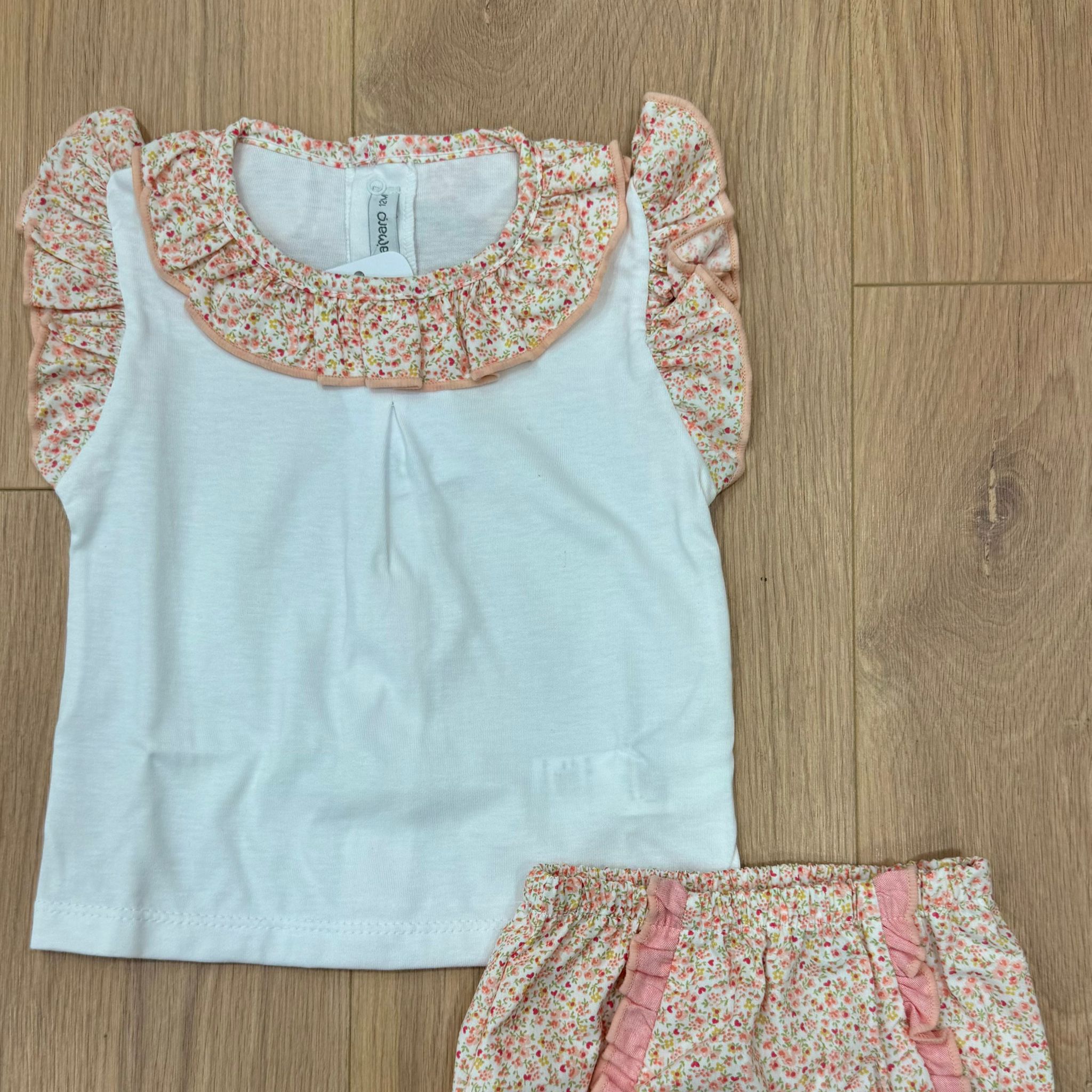 Calamaro completino floreale - Anima Kids