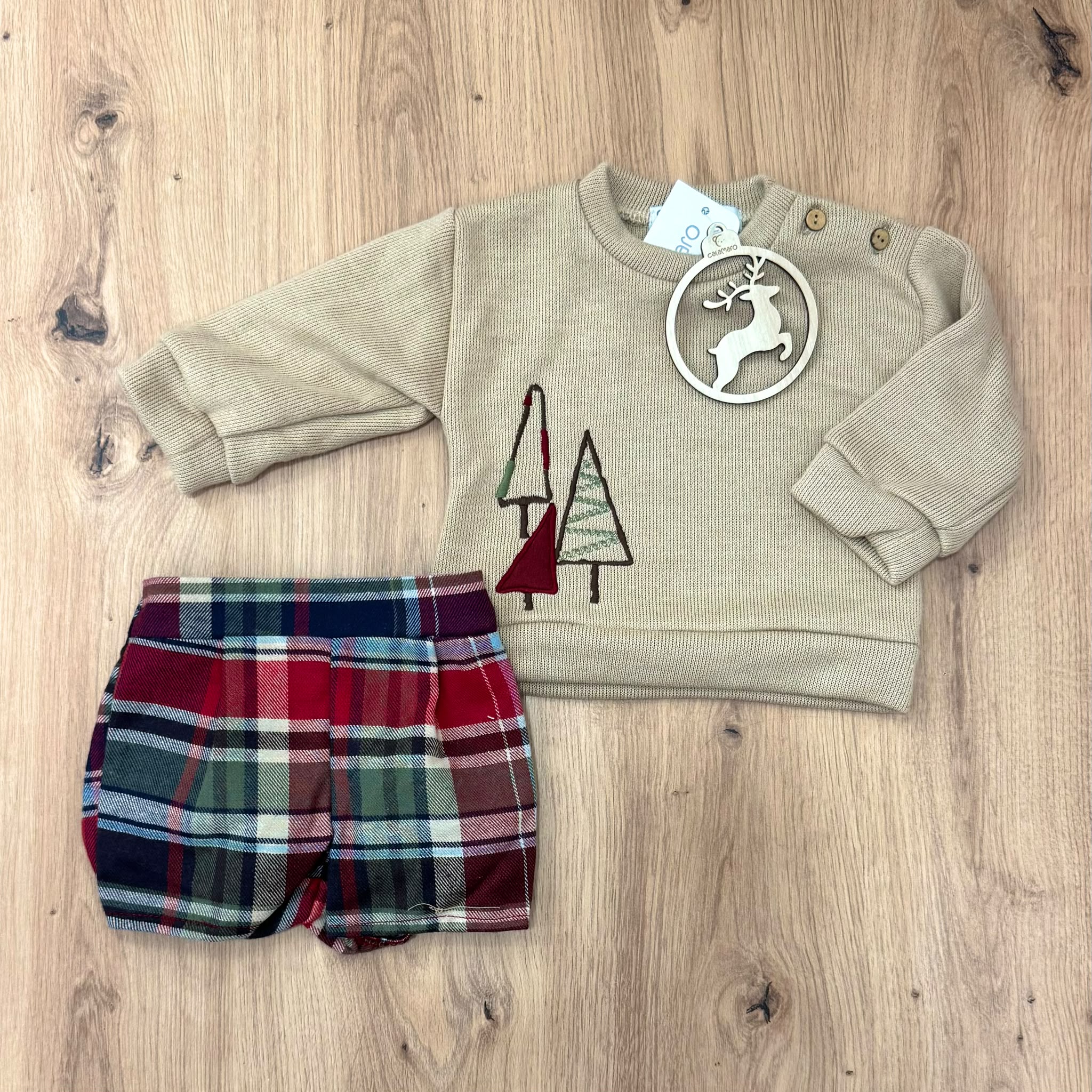 Calamaro completino tartan - Anima Kids