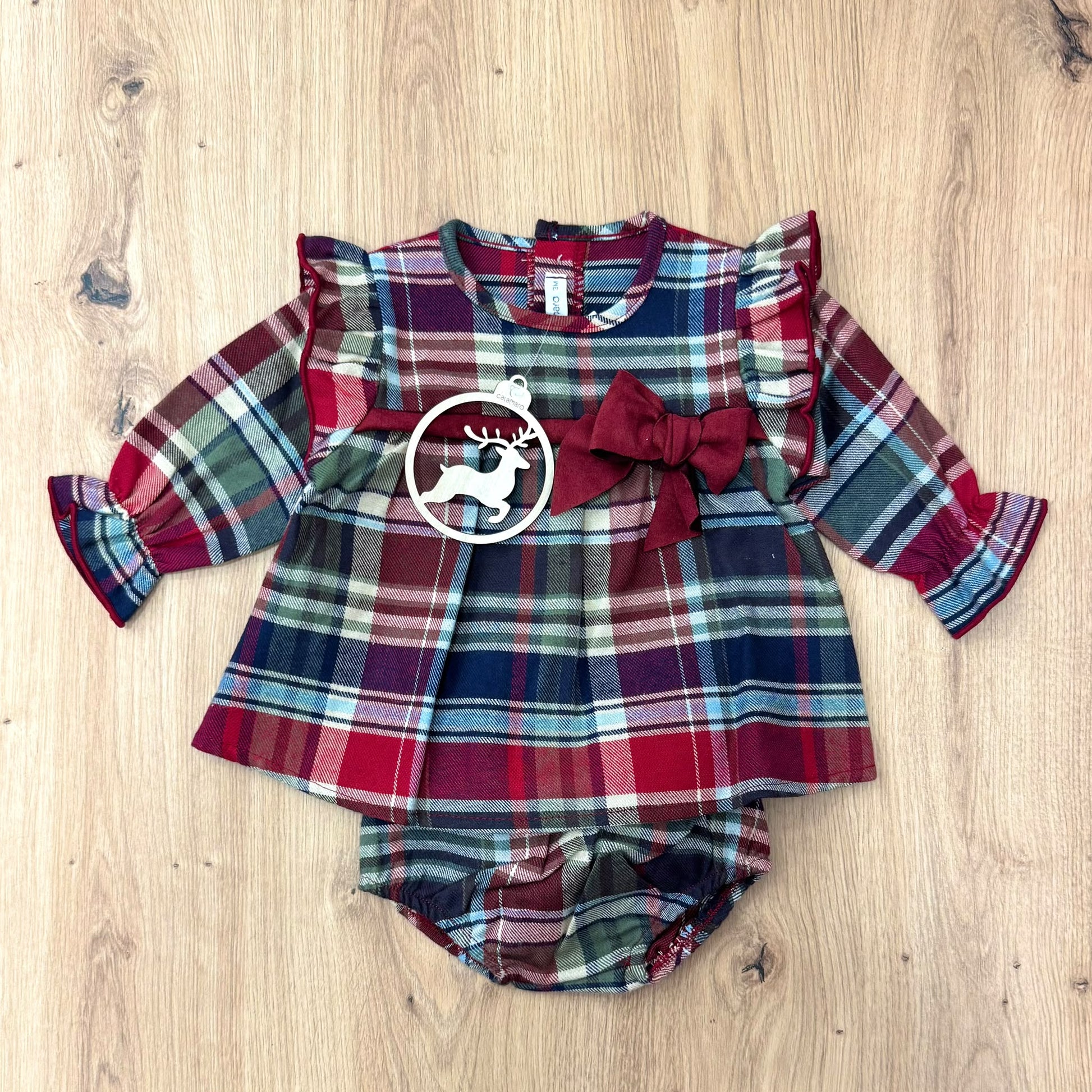 Calamaro completino tartan - Anima Kids