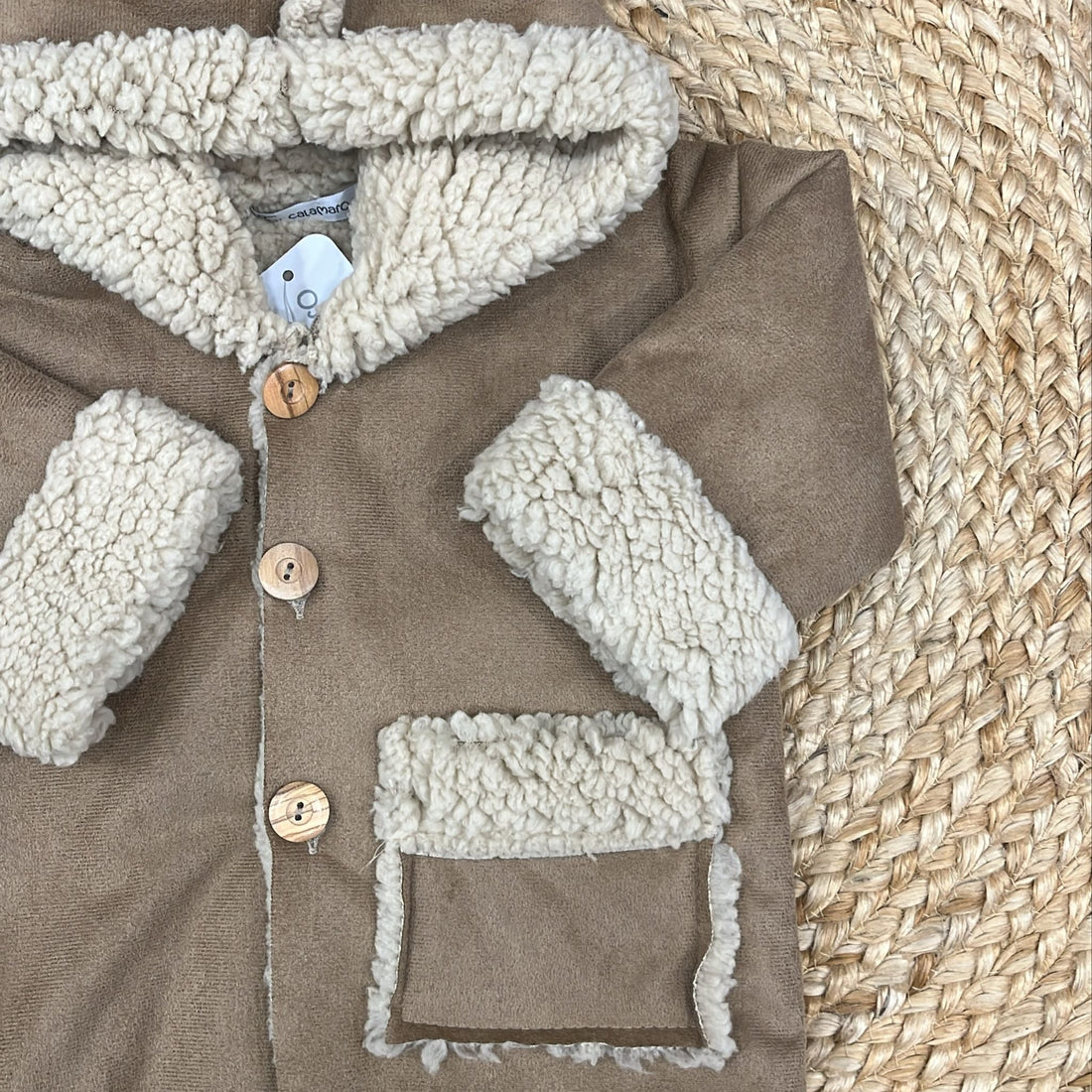 Calamaro Montone Con cappuccio - Anima Kids