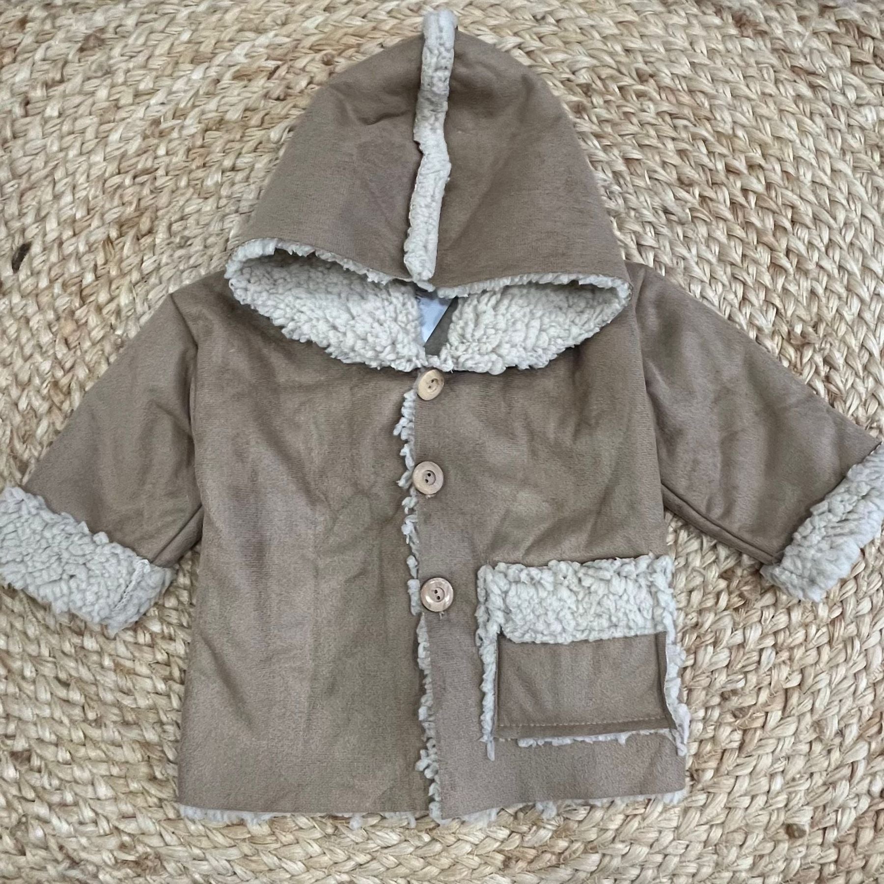 Calamaro Montone Con cappuccio - Anima Kids