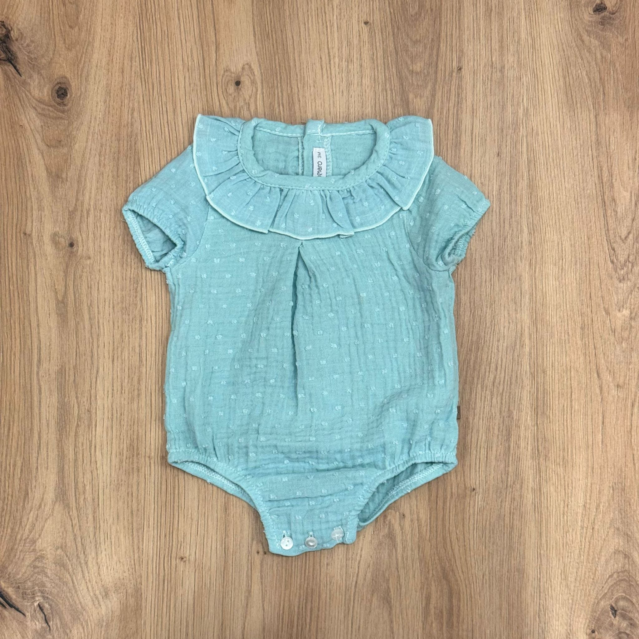 Calamaro pagliaccetto in cotone organico - Anima Kids