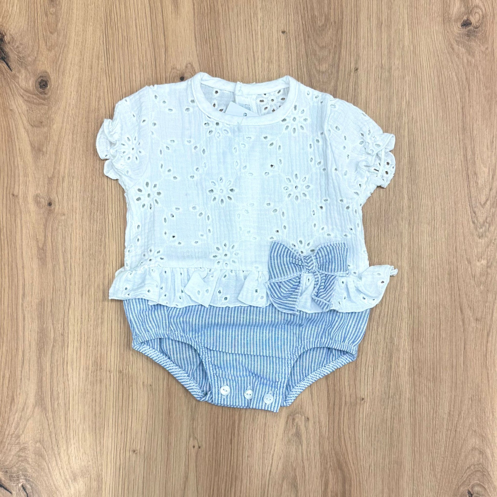 Calamaro pagliaccetto in sangallo - Anima Kids