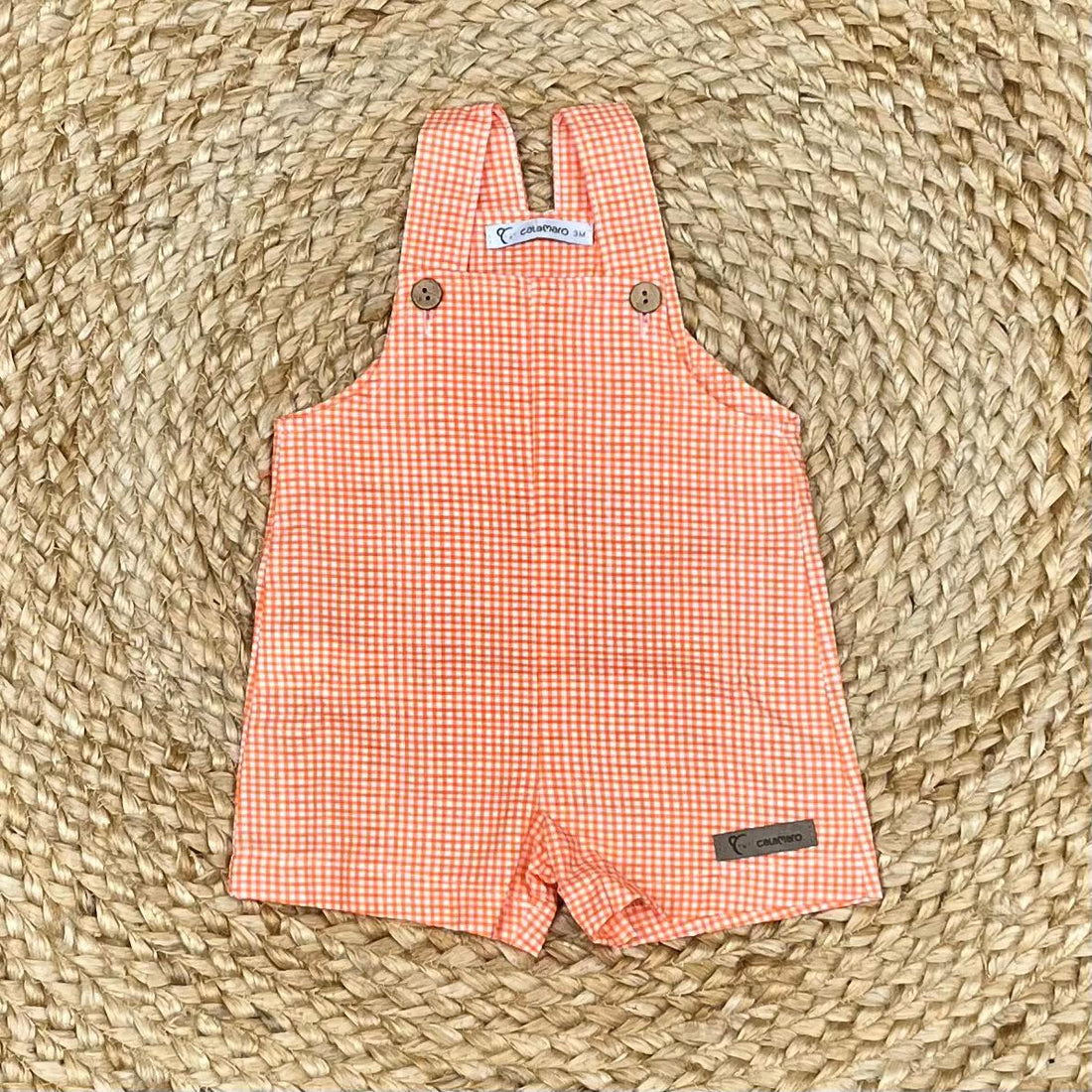 Calamaro Salopette in Vichy - Anima Kids