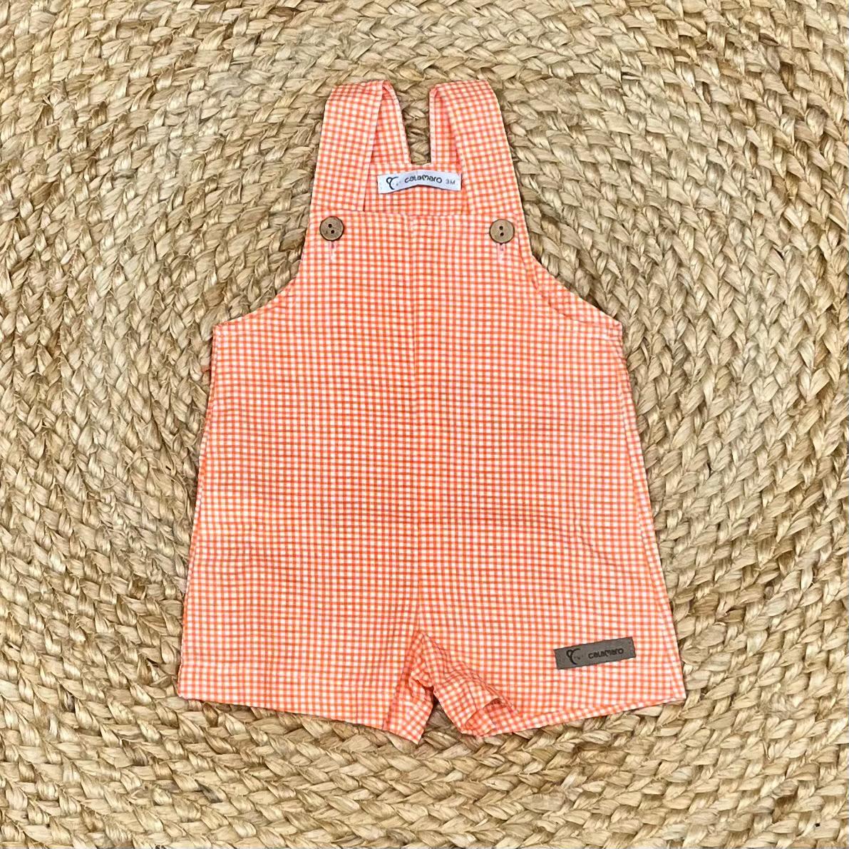 Calamaro Salopette in Vichy - Anima Kids