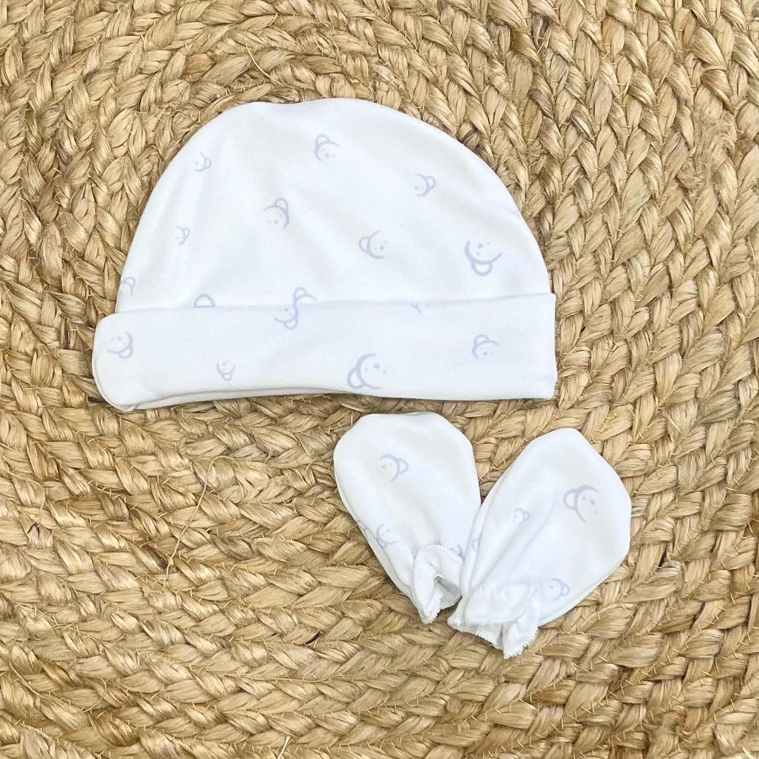 Calamaro Set Cappellino e Muffole Orsetti - Anima Kids