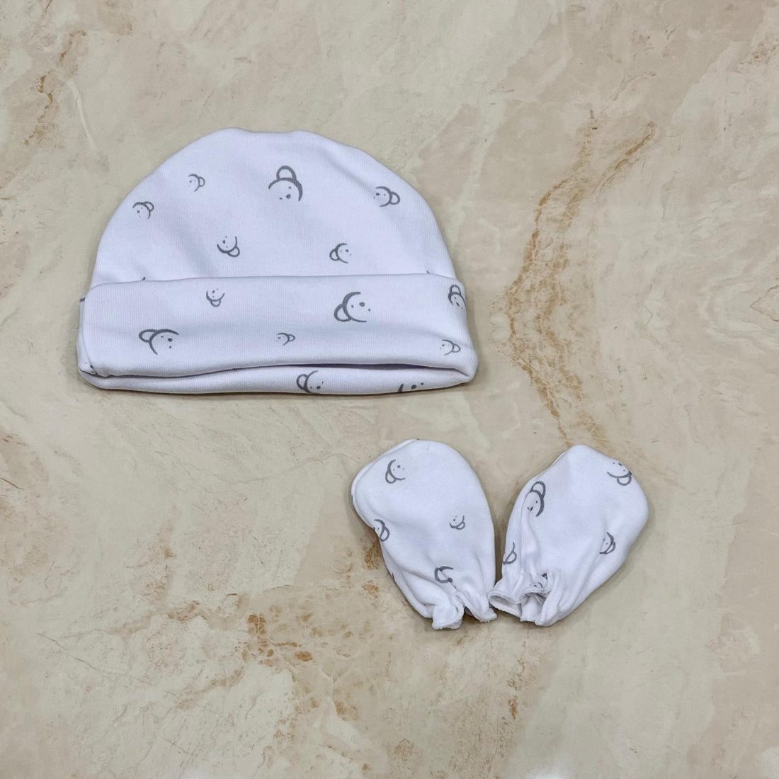 Calamaro Set Cappellino e Muffole Orsetti - Anima Kids